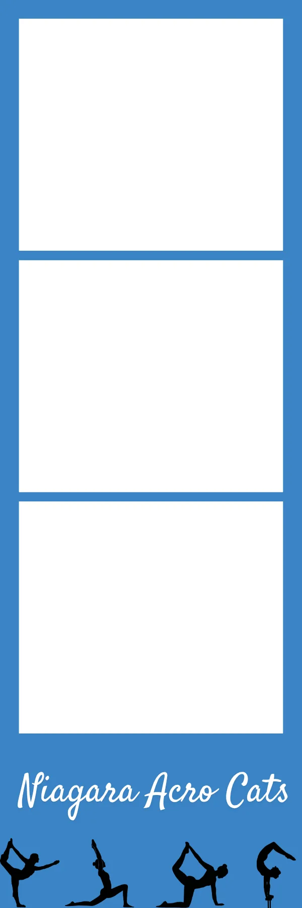 Photo booth print template 99 — custom 2x6 photo strip design