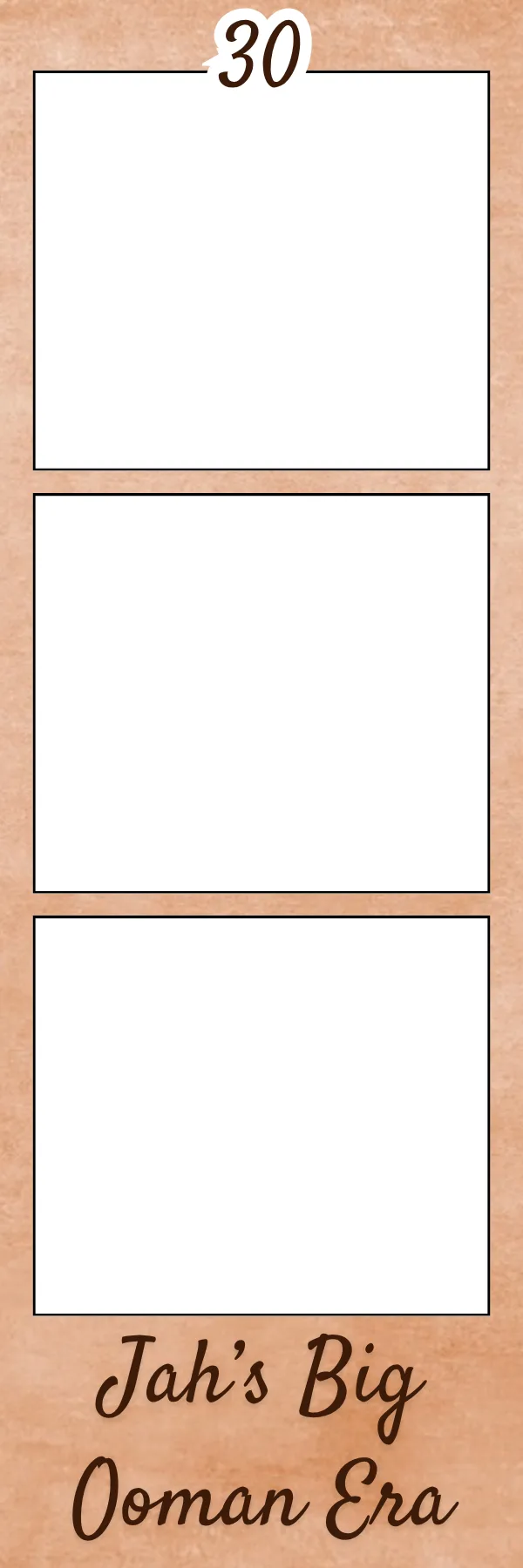 Photo booth print template 150 — custom 2x6 photo strip design