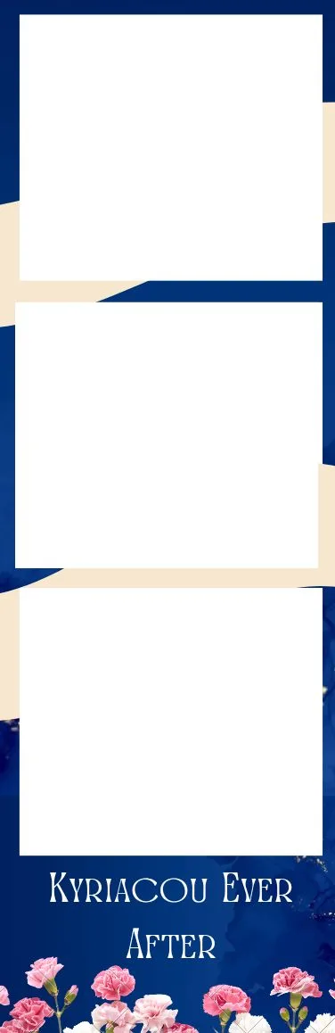Photo booth print template 194 — custom 2x6 photo strip design