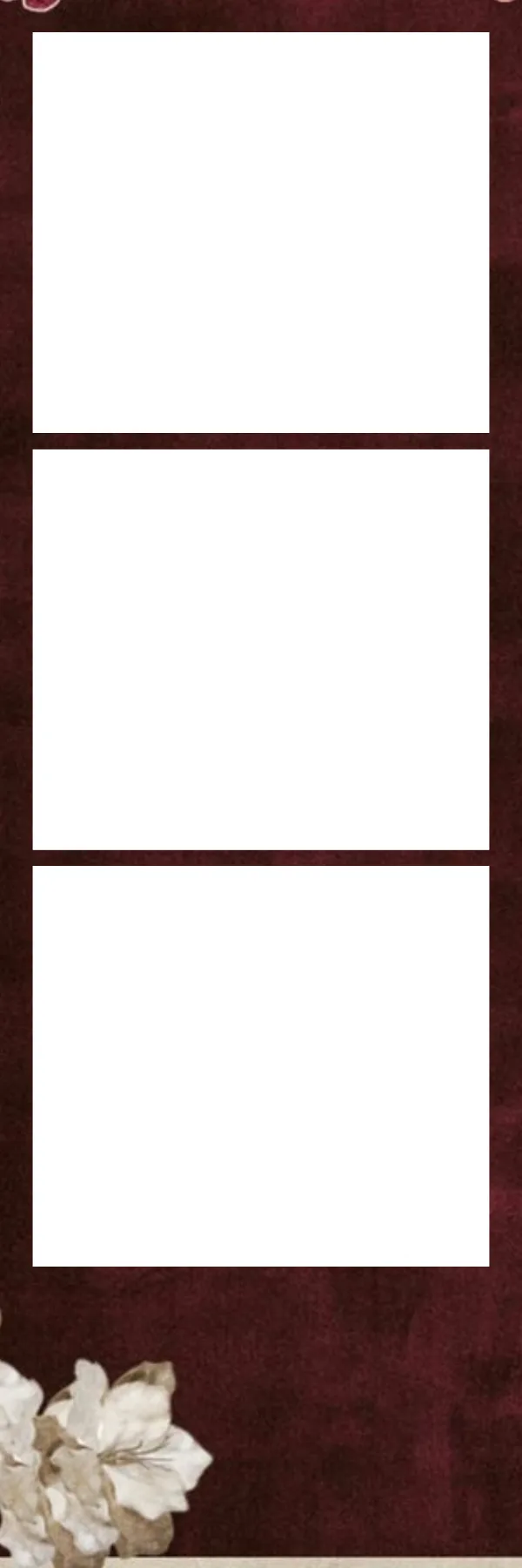Photo booth print template 197 — custom 2x6 photo strip design