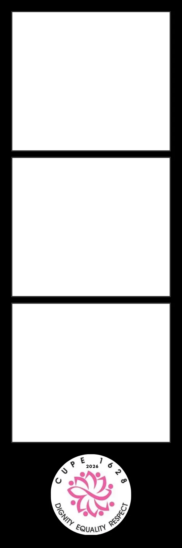 Photo booth print template 217 — custom 2x6 photo strip design