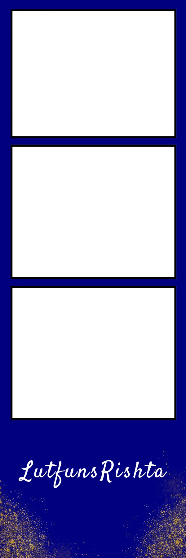 Photo booth print template 283 — custom 2x6 photo strip design