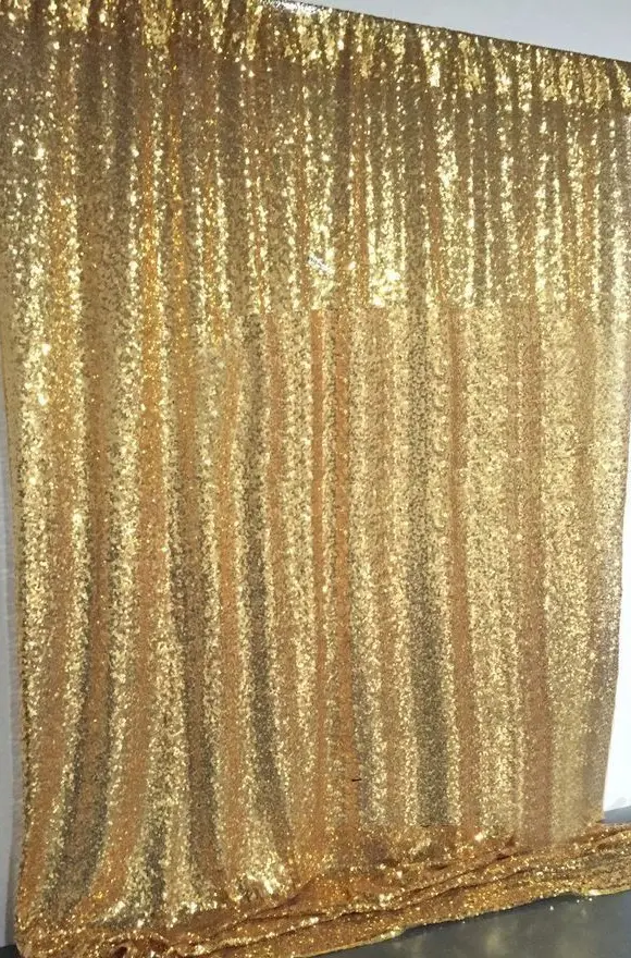 Champagne Gold Sequin photo booth backdrop